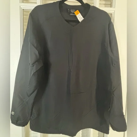 Holloway Men's Black Pullover Golf Shirt - Picture 2 of 6